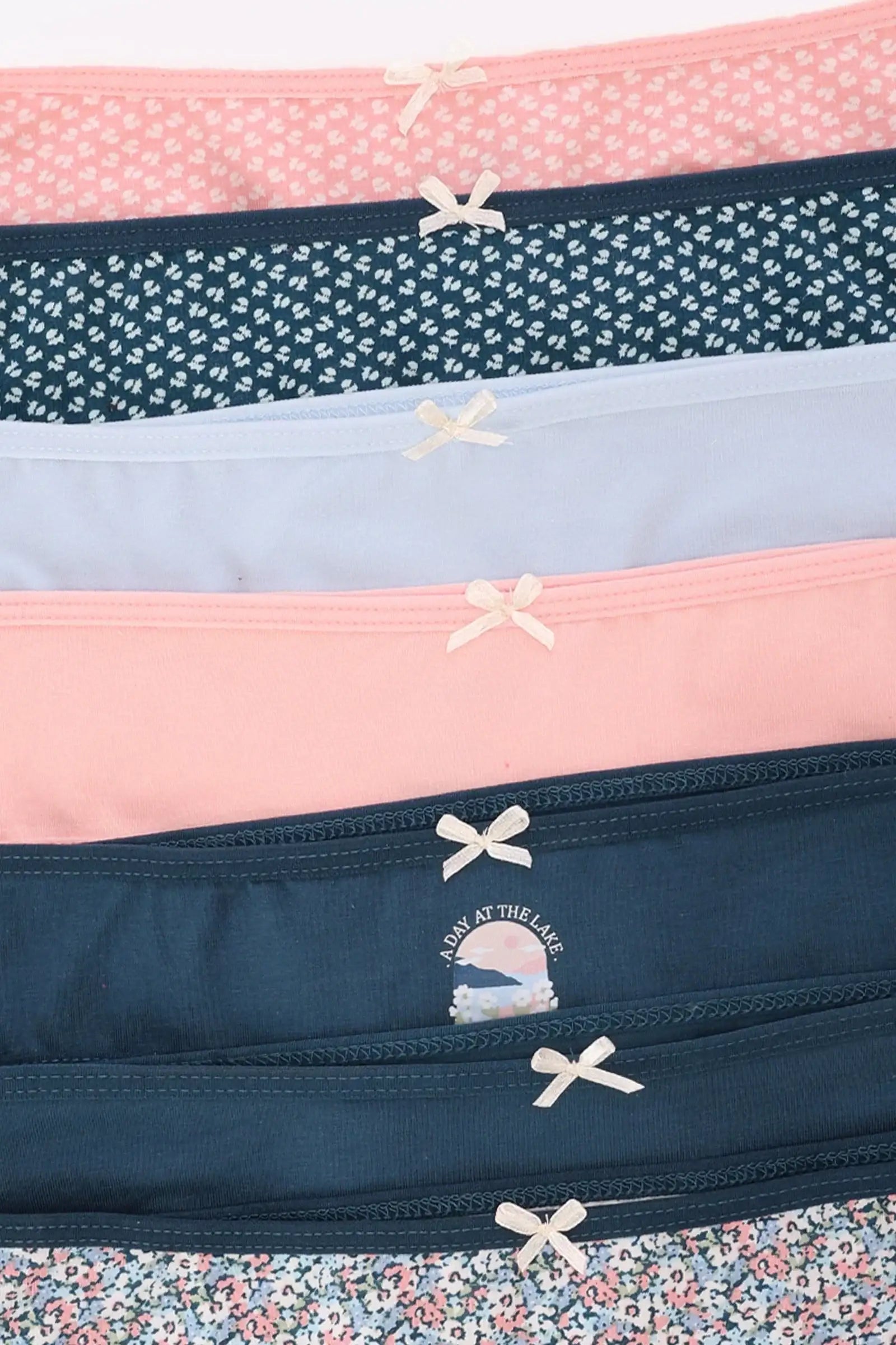 Pack of 7 Colored Bikini Panties