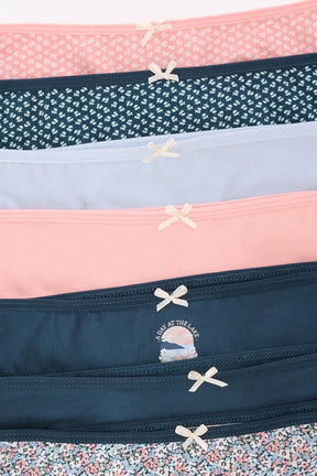Pack of 7 Colored Bikini Panties
