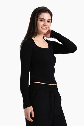 Square Neck Corset Top