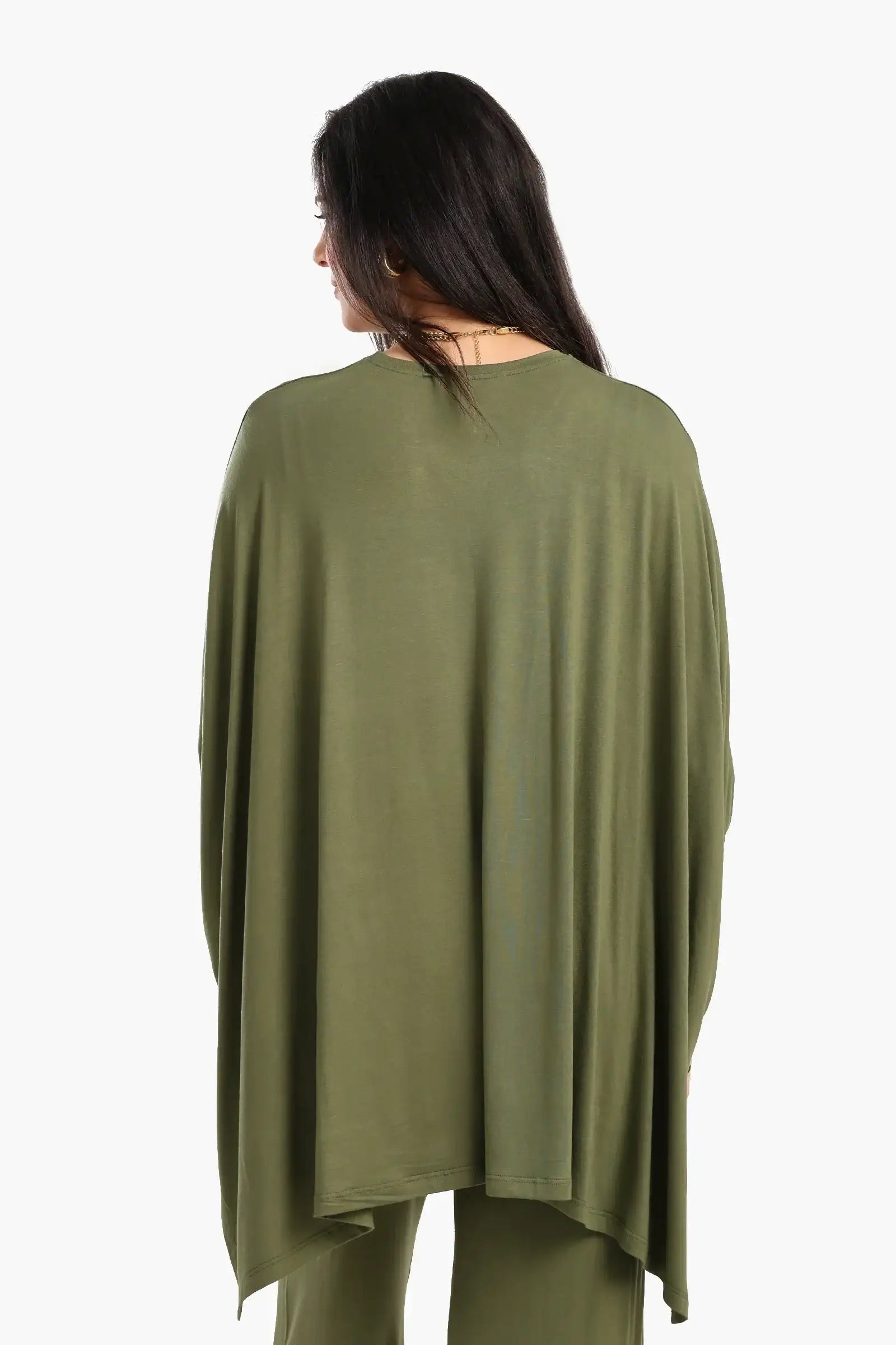 Asymmetrical Lounge Poncho