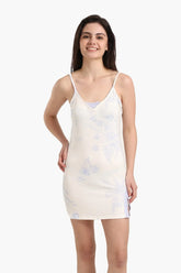 Floral Print Short Nightgown