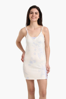 Floral Print Short Nightgown