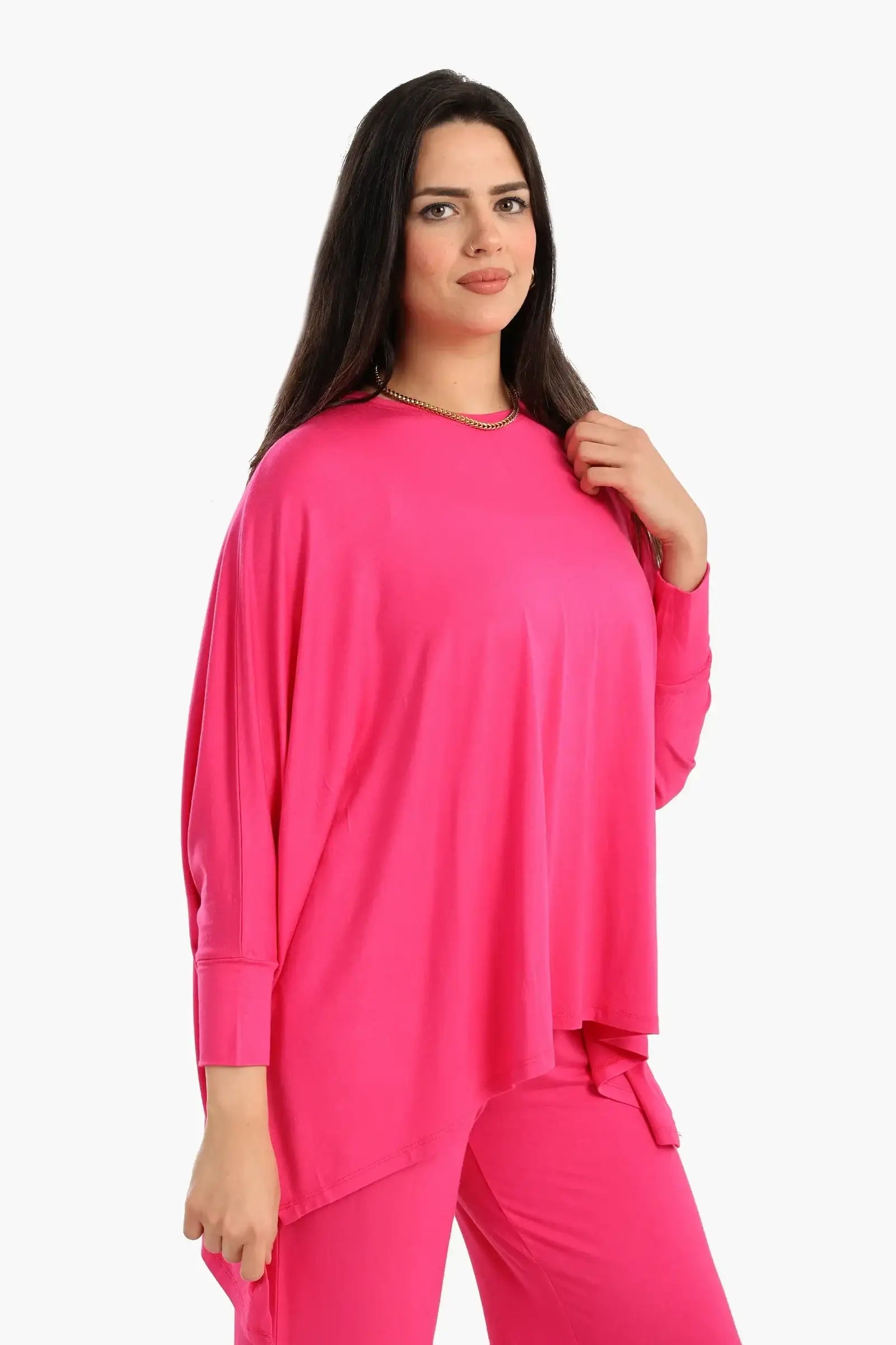 Asymmetrical Lounge Poncho