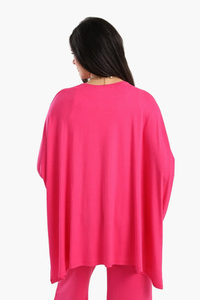Asymmetrical Lounge Poncho
