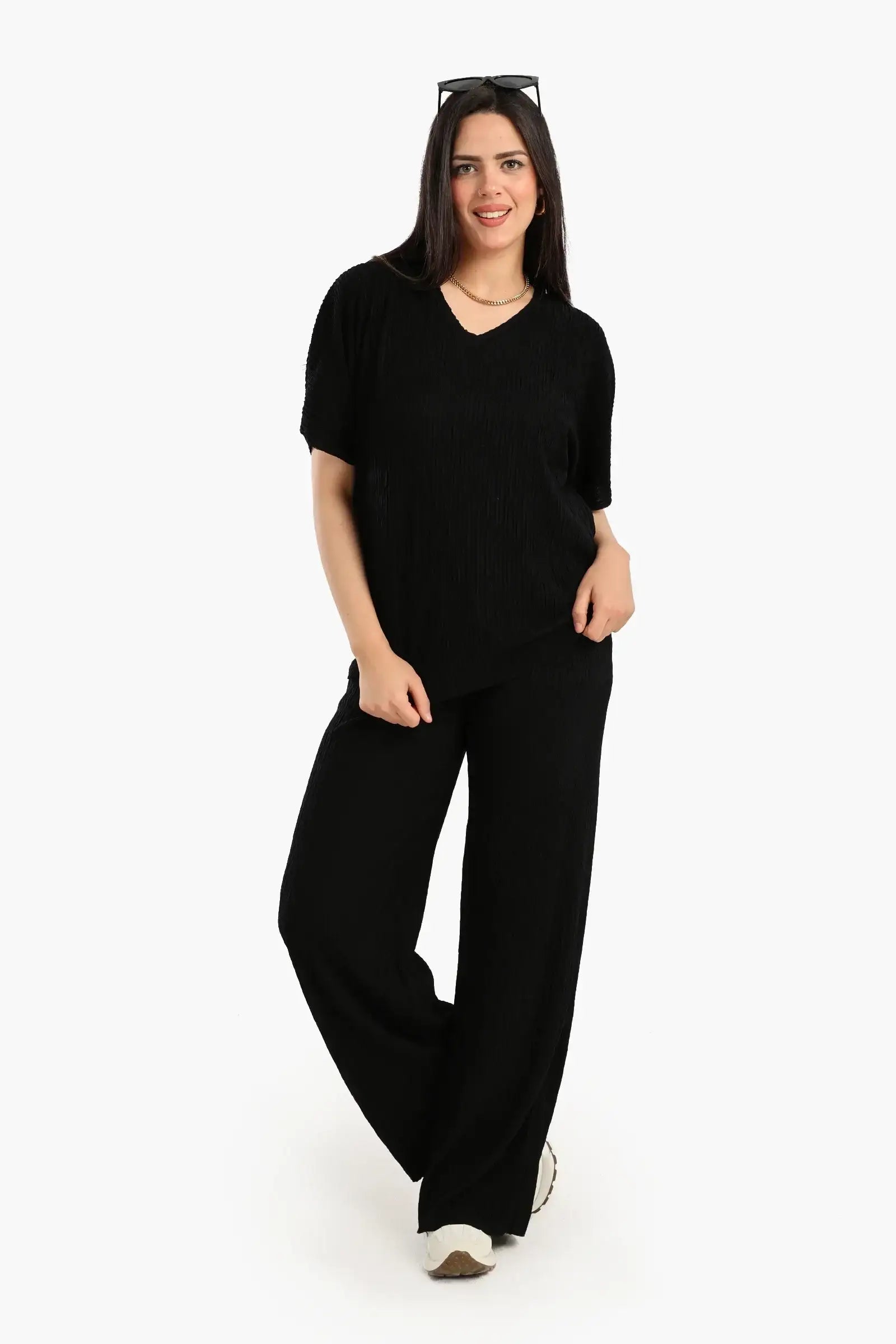 Ribbed Lounge Blouse