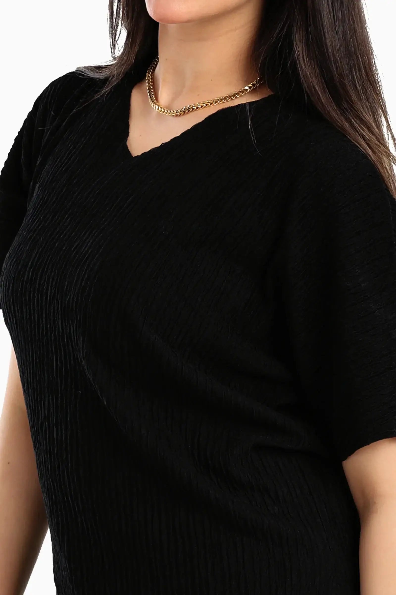 Ribbed Lounge Blouse