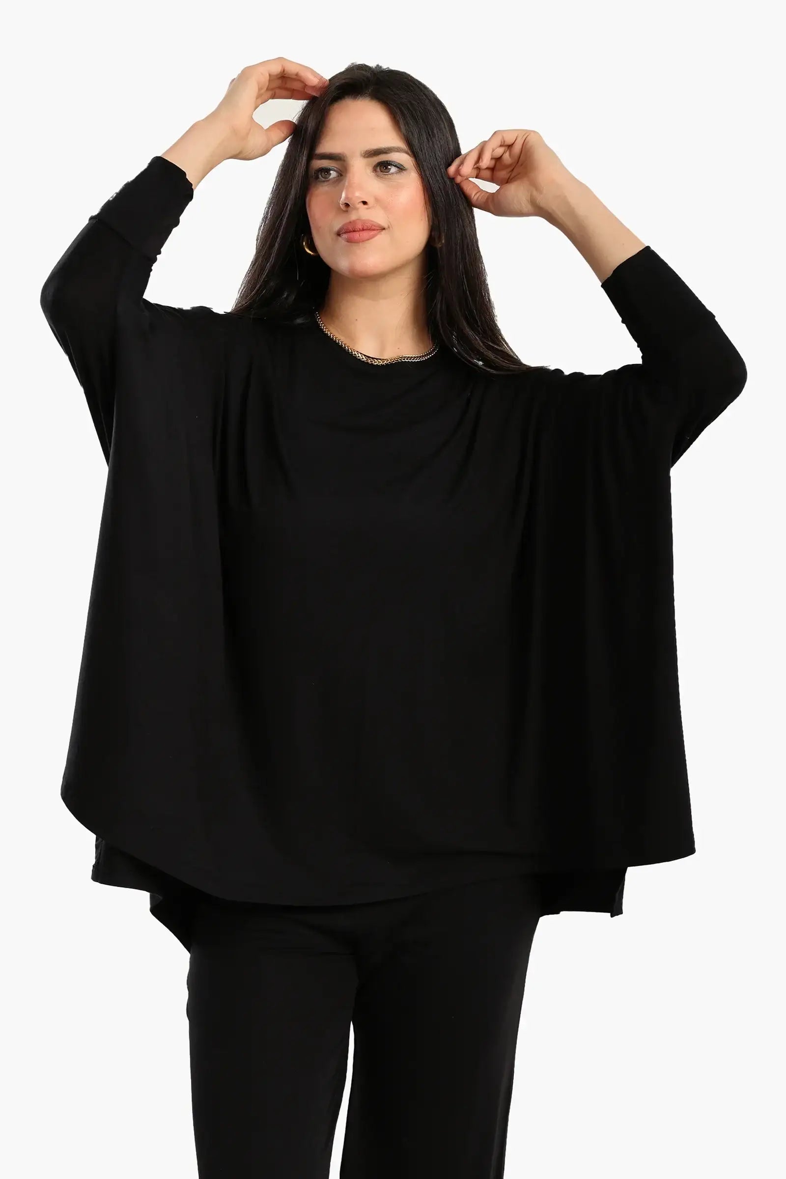 Asymmetrical Lounge Poncho