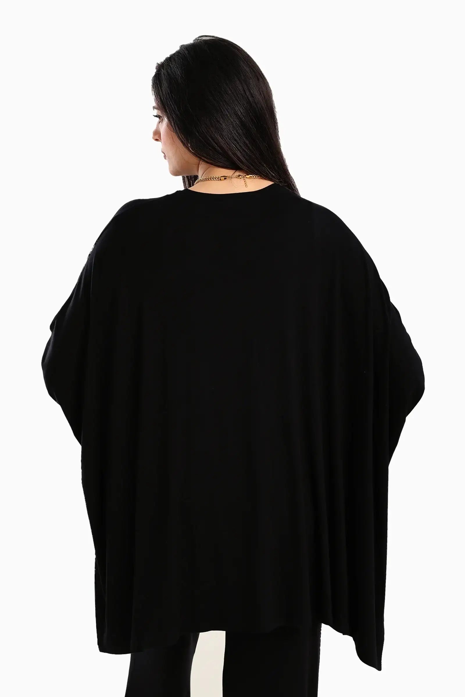 Asymmetrical Lounge Poncho