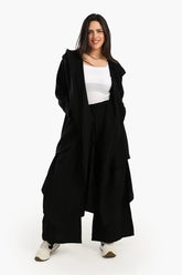 Viscose Blend Lounge Kimono