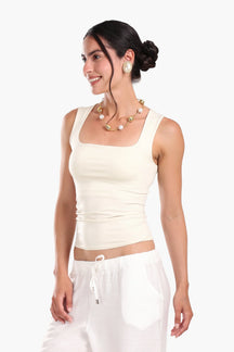 Seamless Square Neck Top