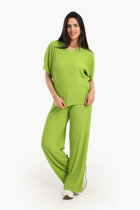 Ribbed Lounge Blouse