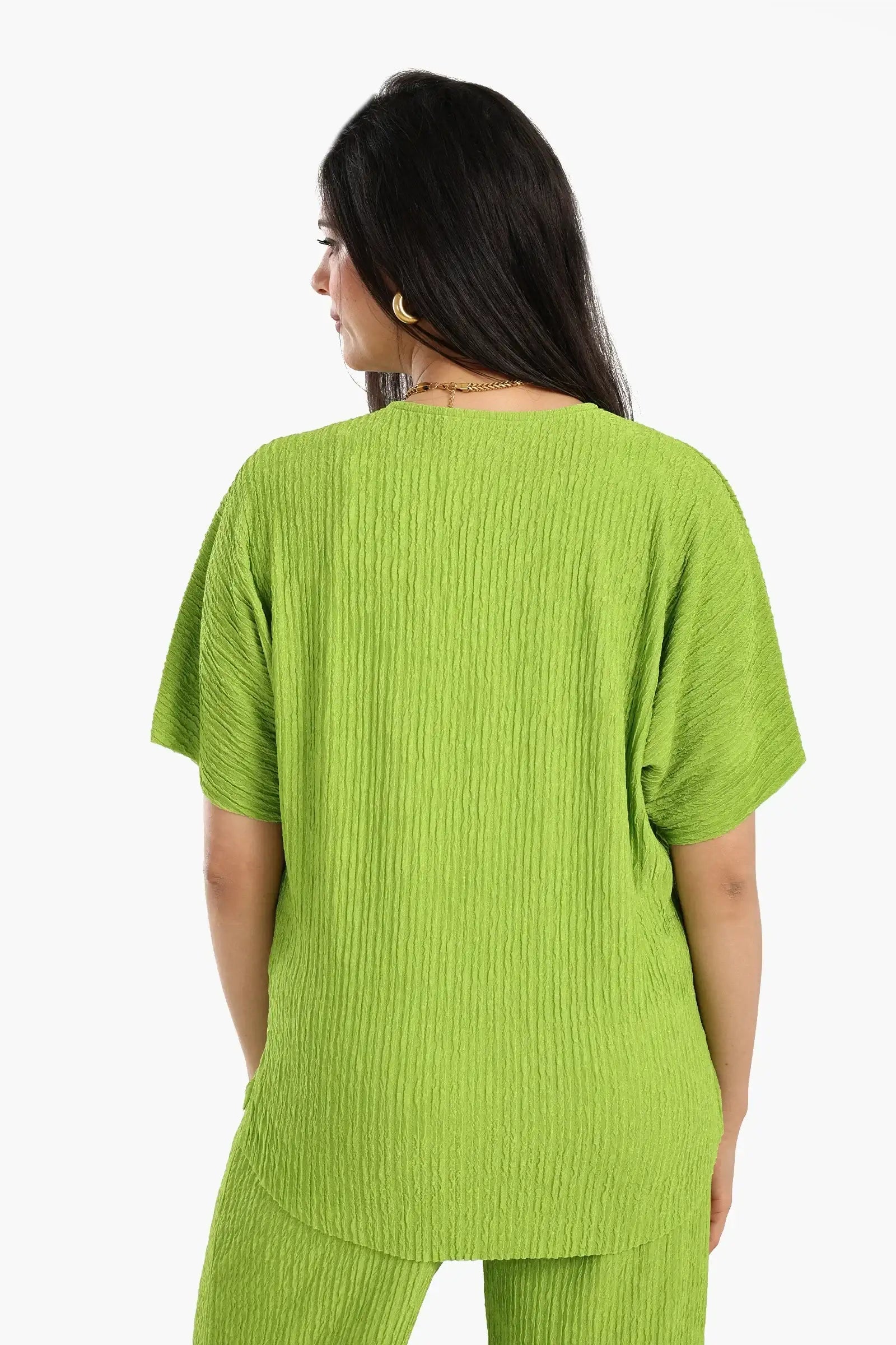 Ribbed Lounge Blouse