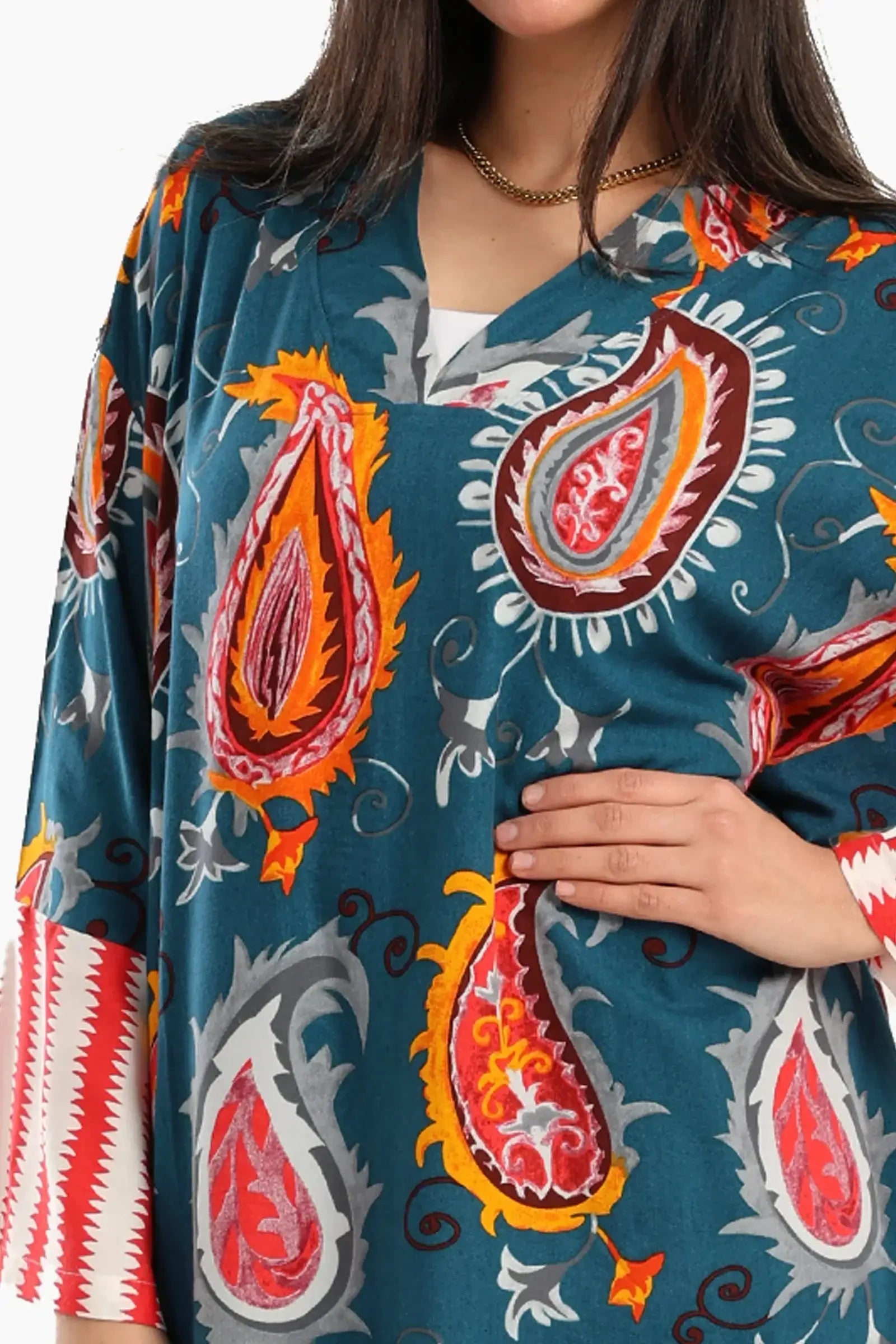 Colored Viscose Abaya