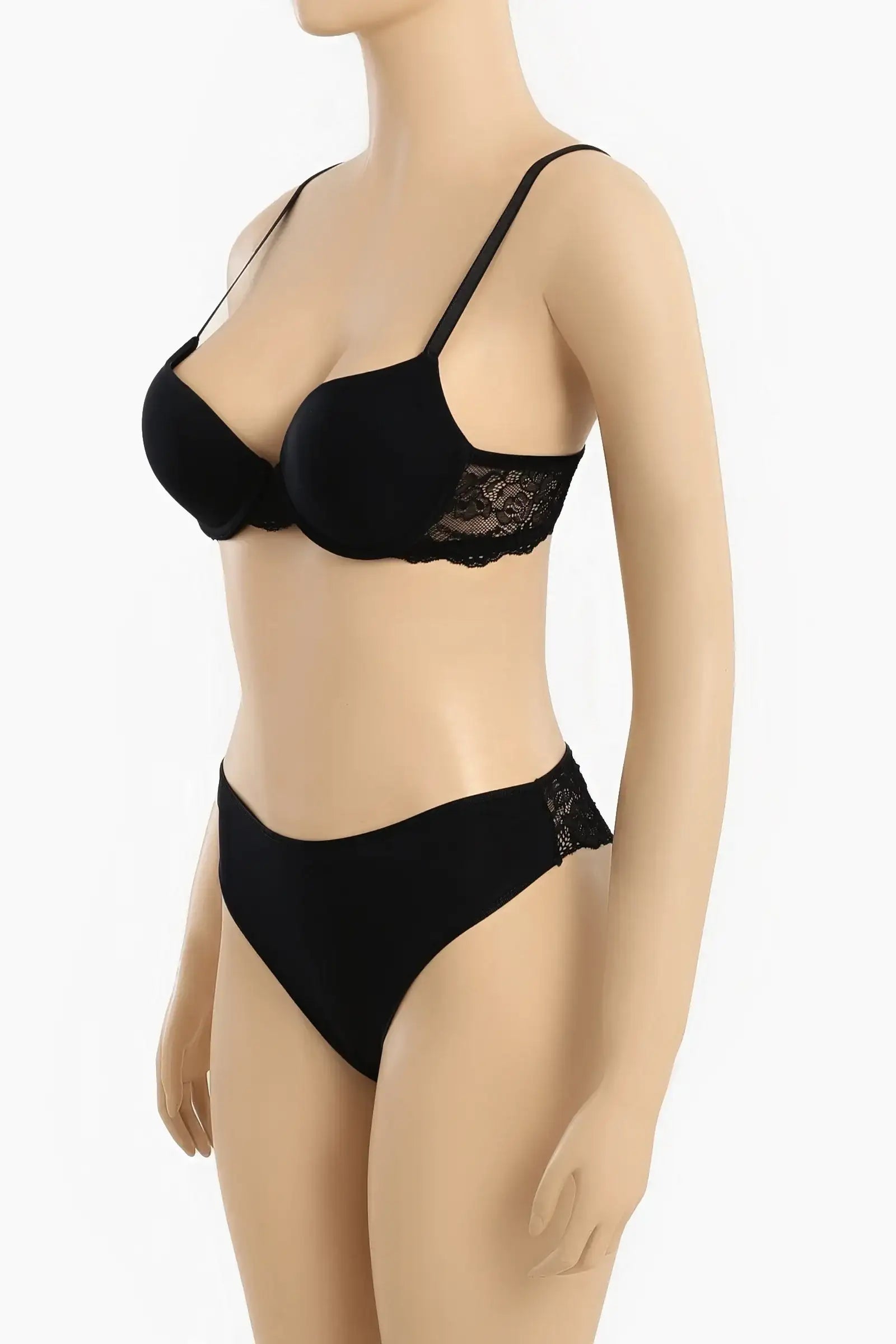 Wired Lace Bra & Panty Set