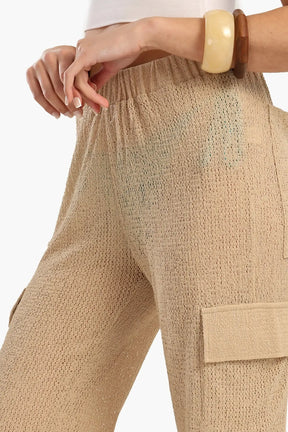 Knitted Baggy Beach Pants