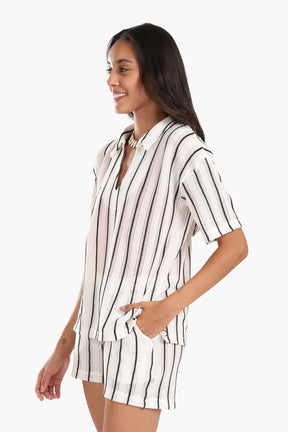 Chic Striped Beach Set