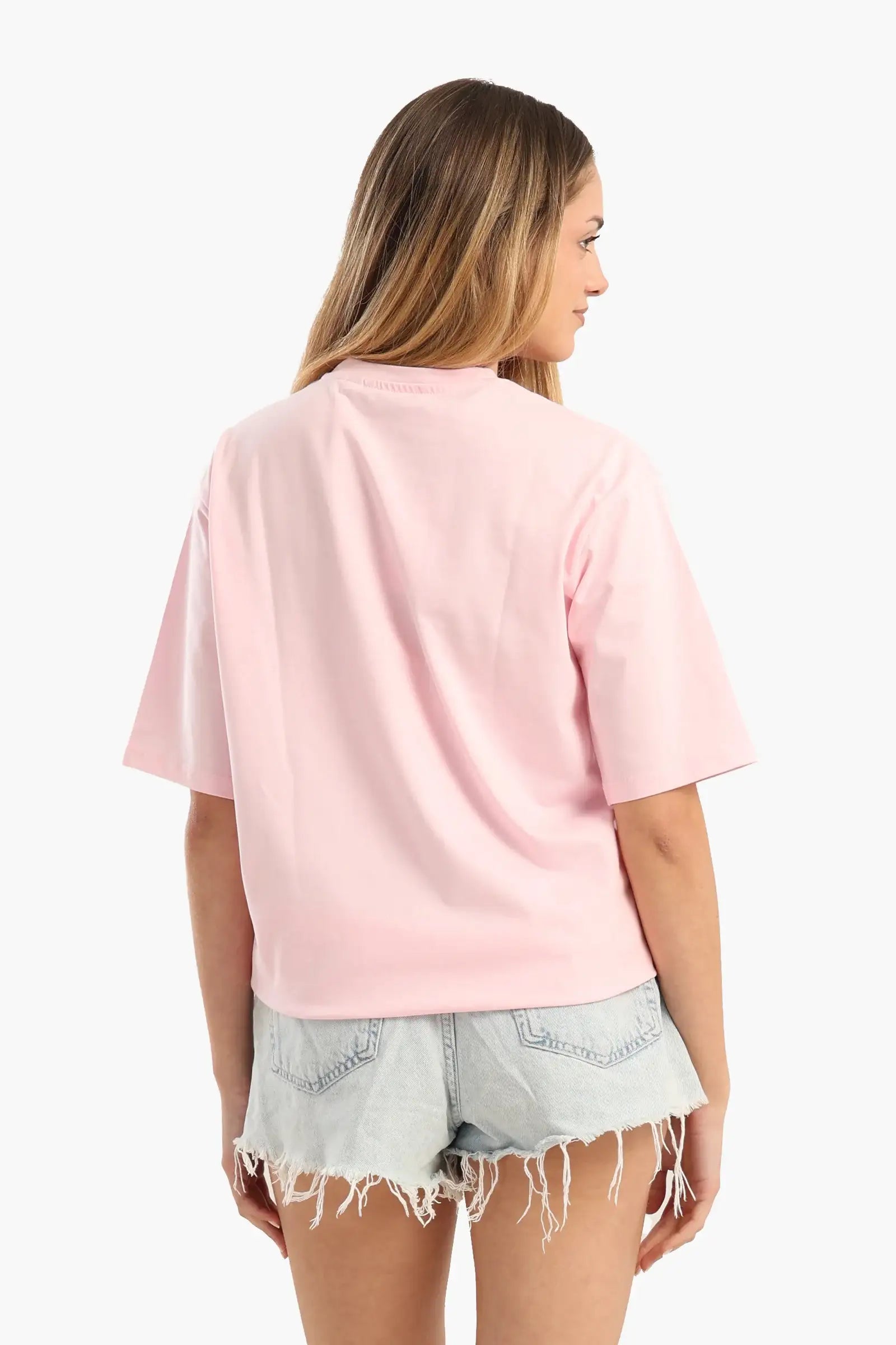 تيشيرت مطبوع بينك