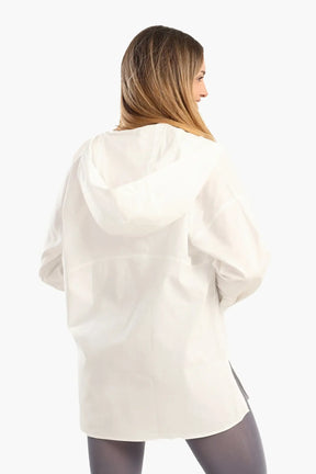 Relaxed-Fit Hooded Shirt