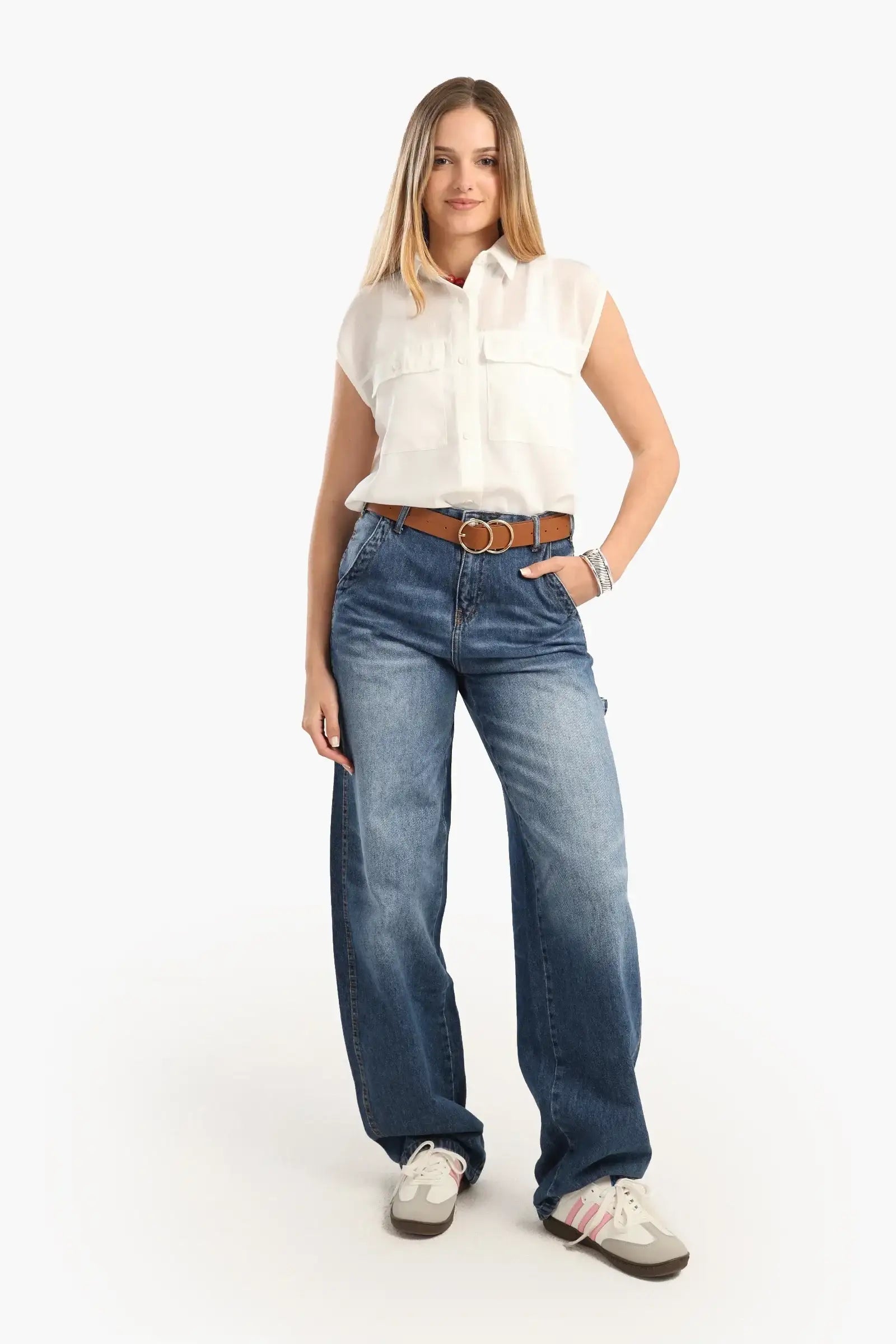 Classic Cotton Blend Shirt
