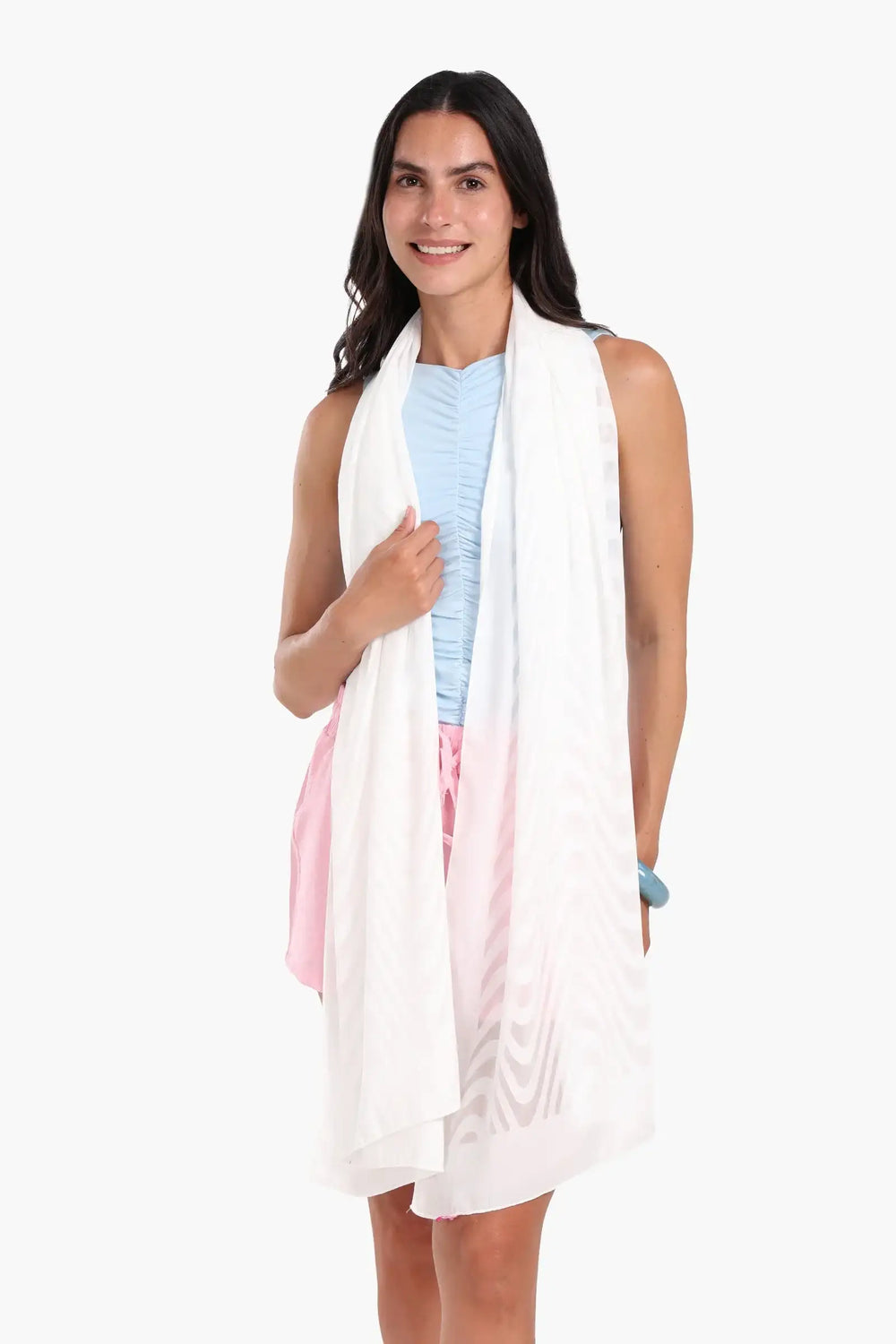 Wavy Patterned Hijabi Scarf