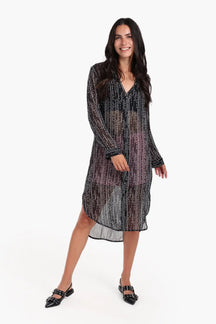 Chiffon Long Sleeves Shirt Dress | | Carina Wear – Carina