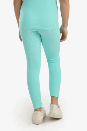 Girly Ribbed Leggings