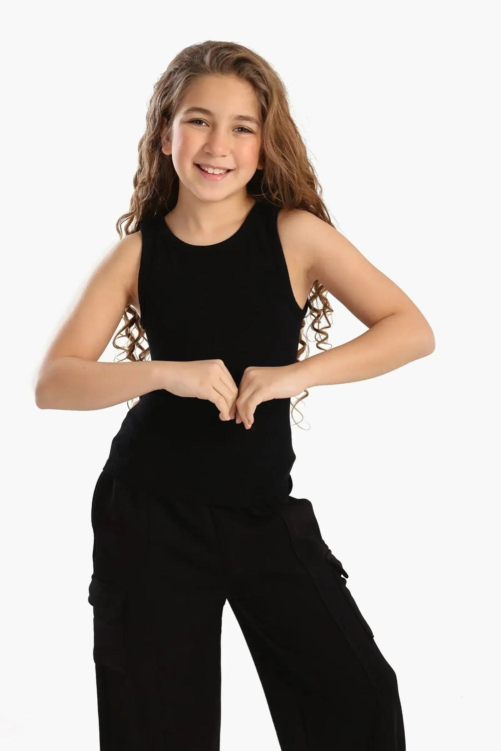 Girly Ribbed Tank Top