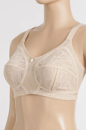 Lace Wide Straps Minimizer Bra