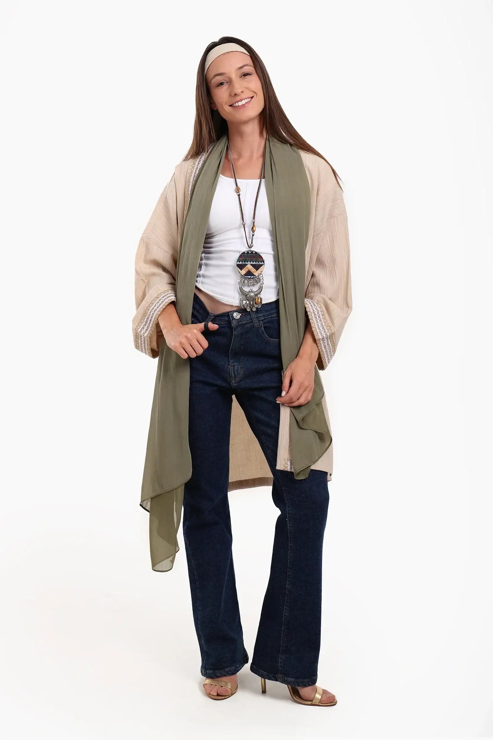 Organza Crinkle Scarf