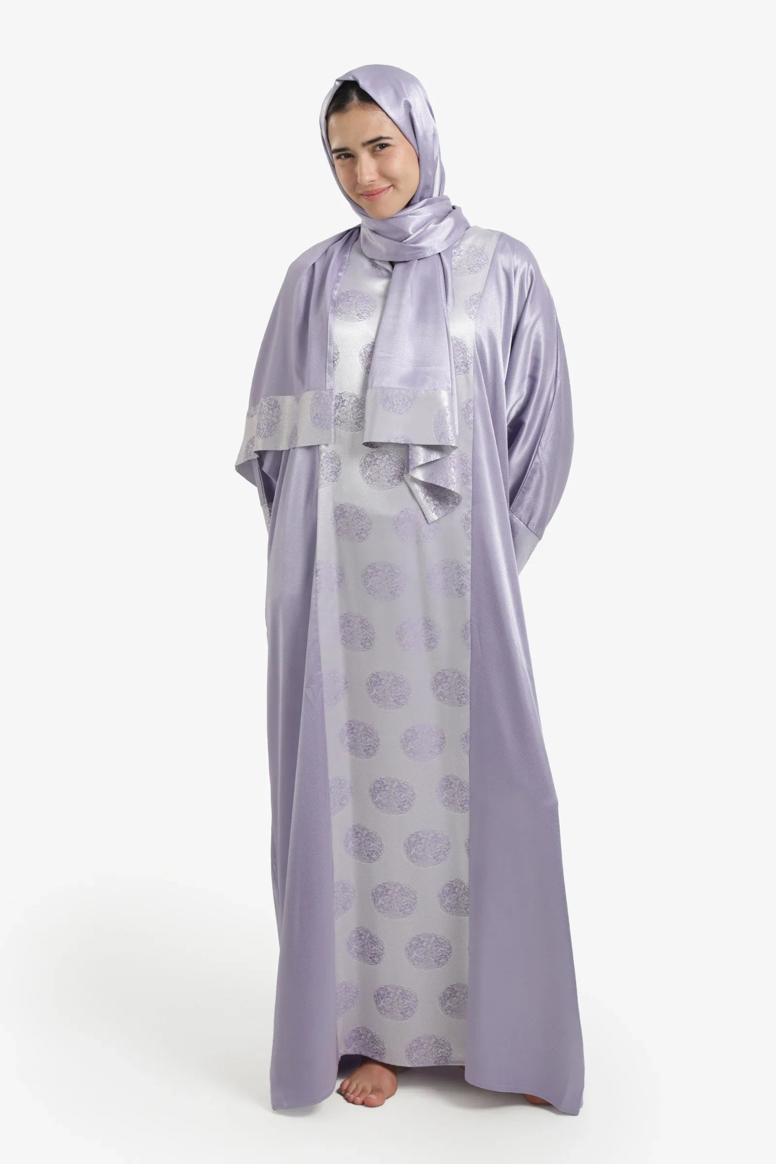 Printed Satin Prayer Isdal