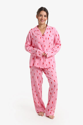 Pepper Print Relaxed Pyjama Set