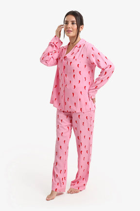 Pepper Print Relaxed Pyjama Set