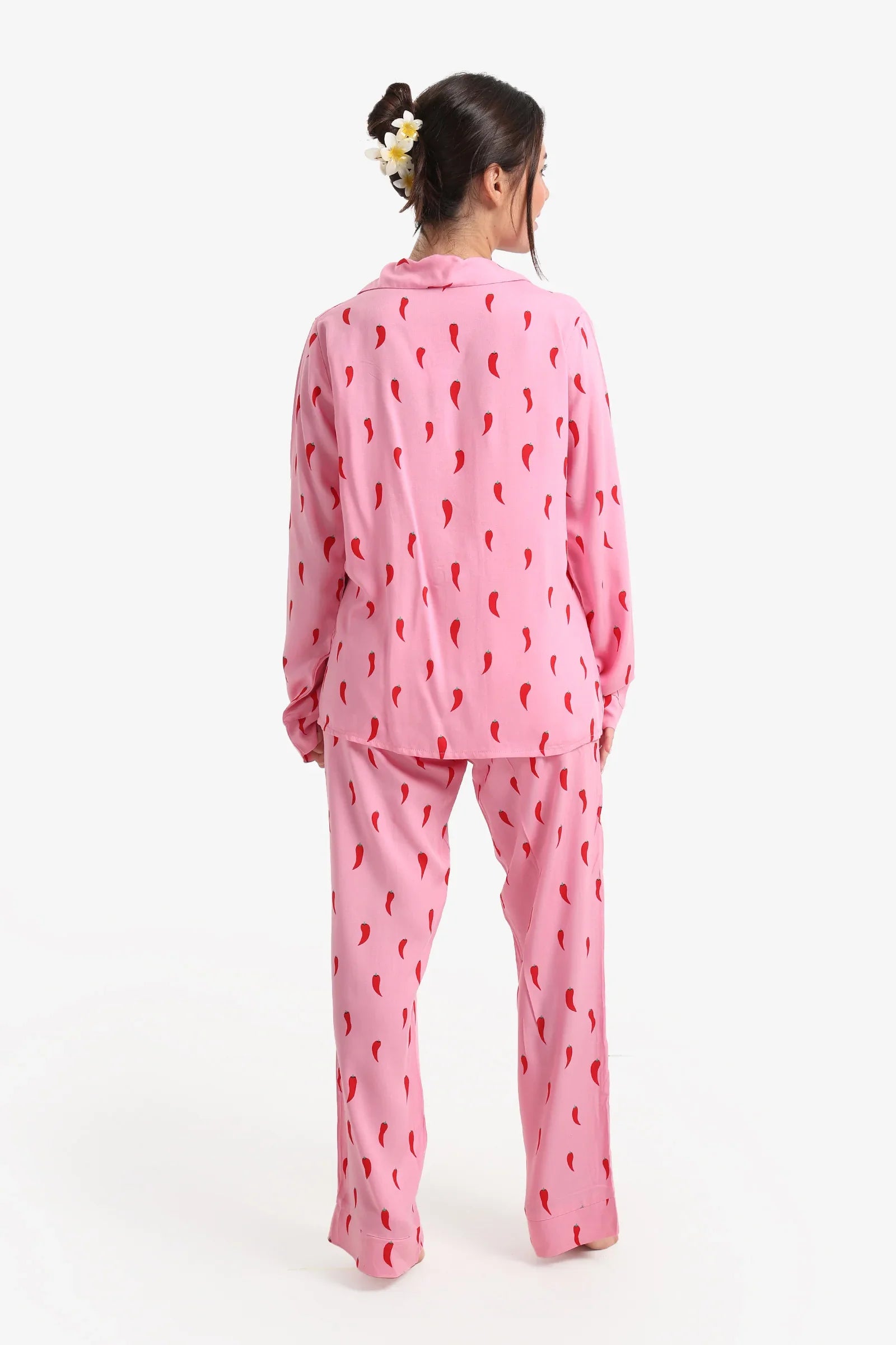 Pepper Print Relaxed Pyjama Set