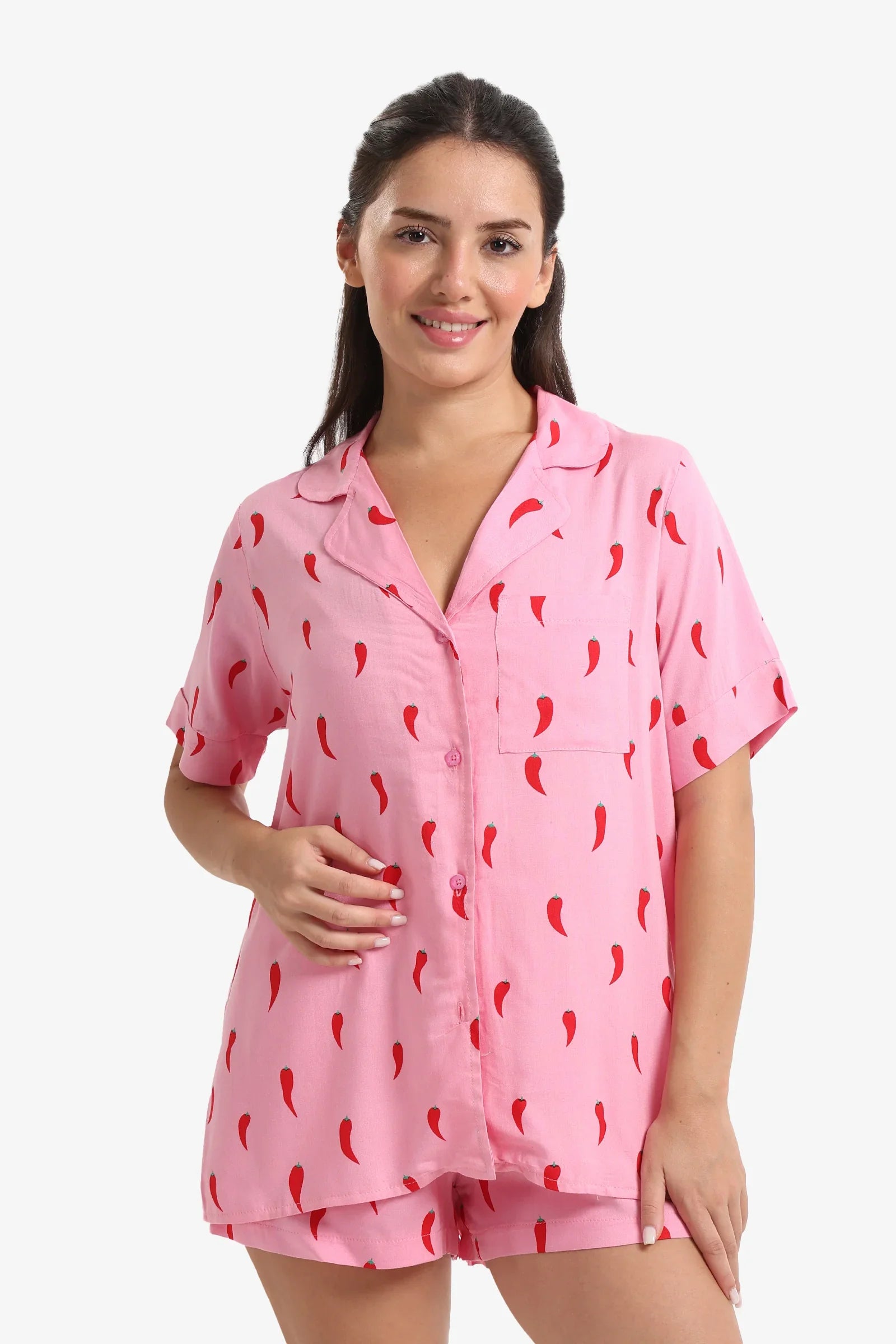 Pepper Print Pyjama Set
