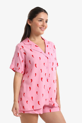 Pepper Print Pyjama Set