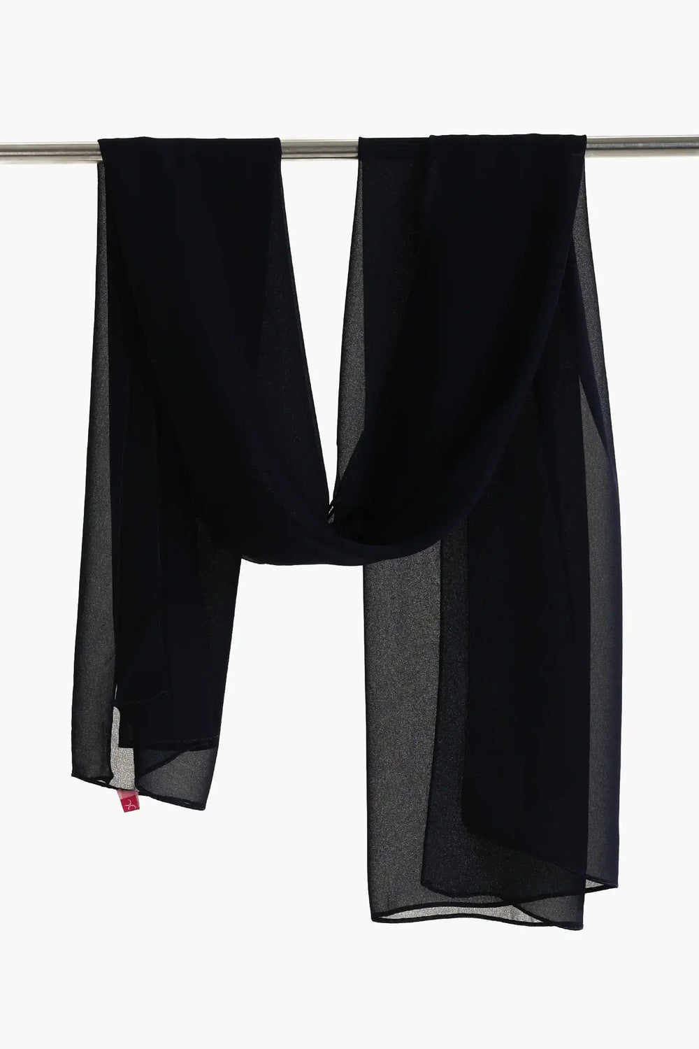 Solid Pattern Chiffon Scarf