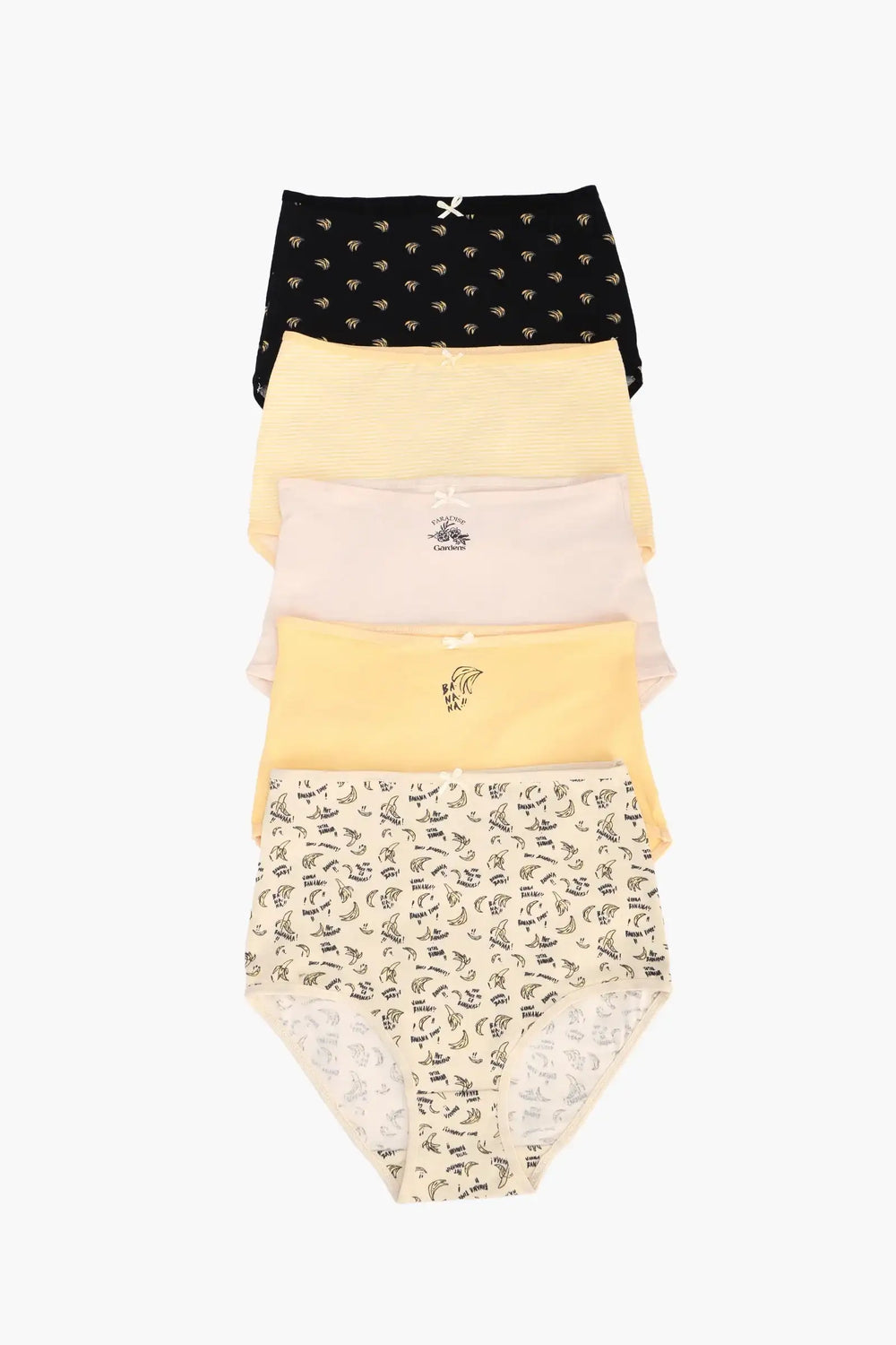 Pack of 5 Colored Full Brief Panties