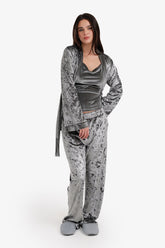 Velvet 3-Piece Pyjama Set