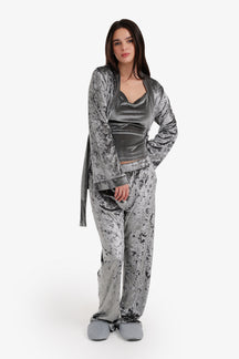 Velvet 3-Piece Pyjama Set