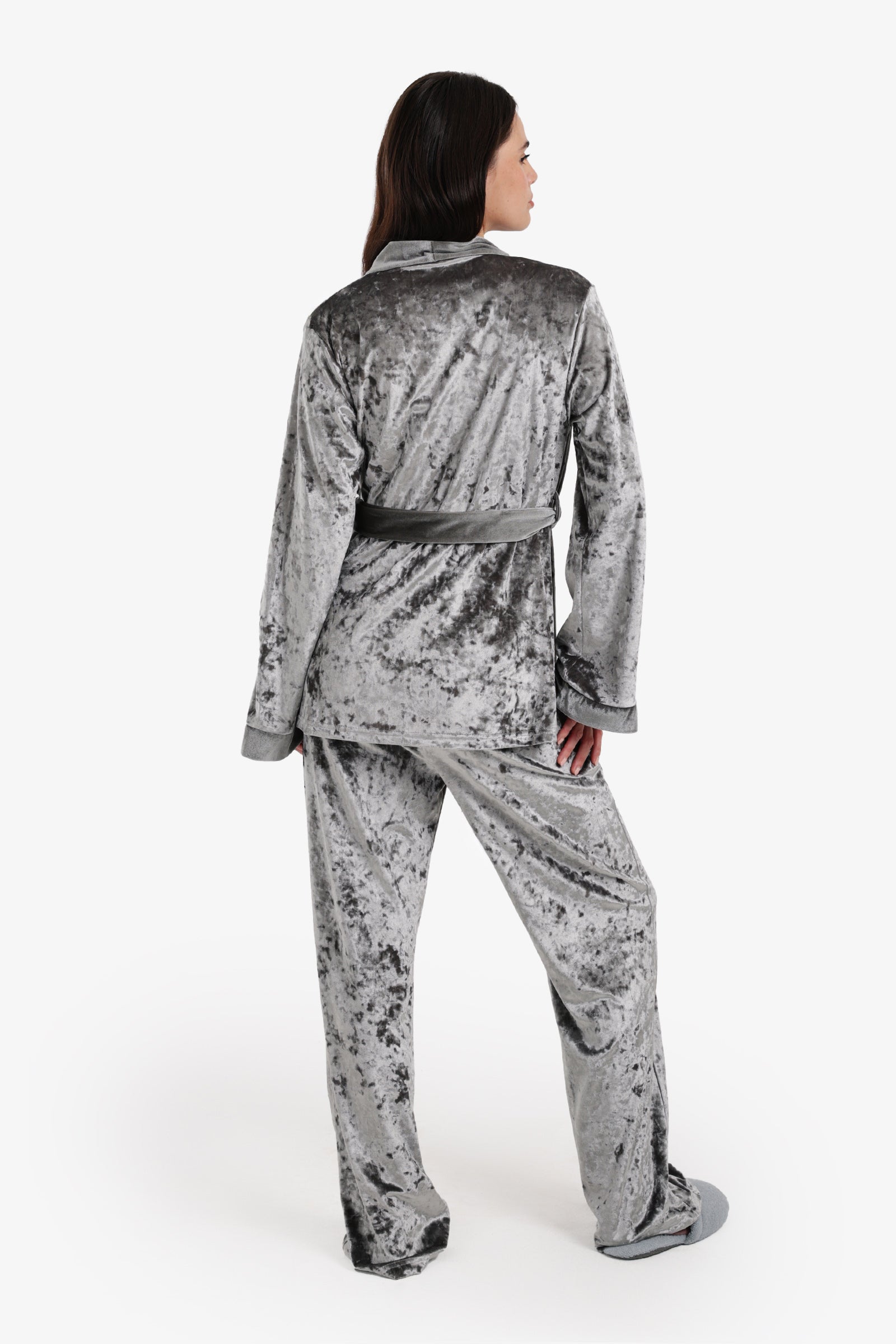 Velvet 3-Piece Pyjama Set