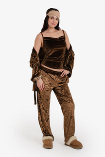 Velvet 3-Piece Pyjama Set