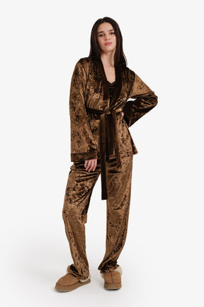 Velvet 3-Piece Pyjama Set