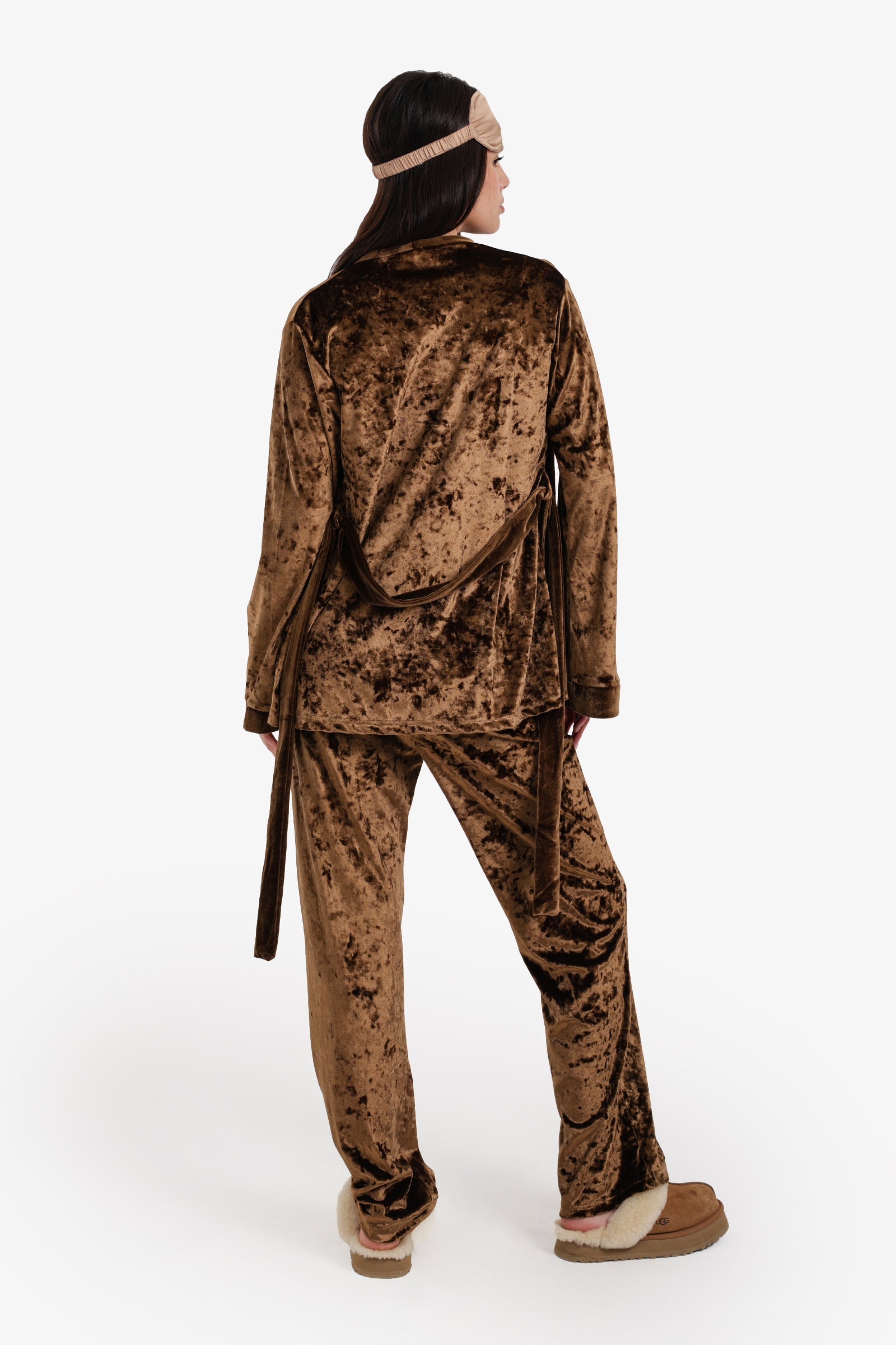 Velvet 3-Piece Pyjama Set