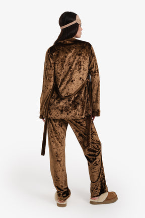 Velvet 3-Piece Pyjama Set