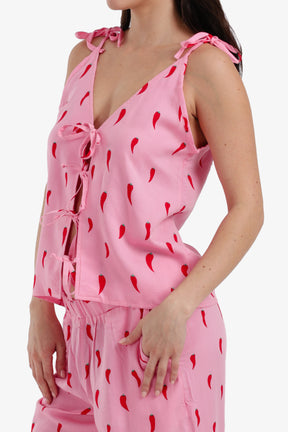 Red Chili Peppers Printed Set