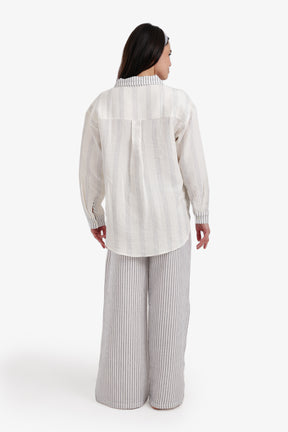 Relaxed Collared Pyjama Set