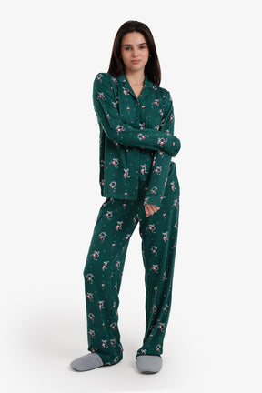 Classic Button-Down Pyjama Set