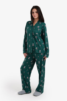 Classic Button-Down Pyjama Set
