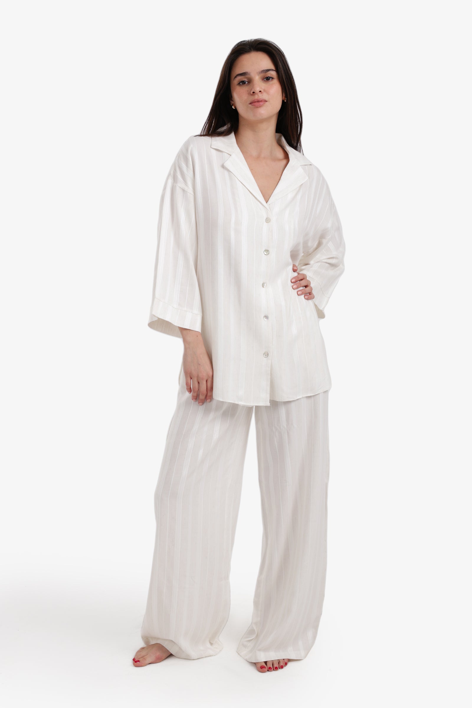 Button-Down Pyjama Set