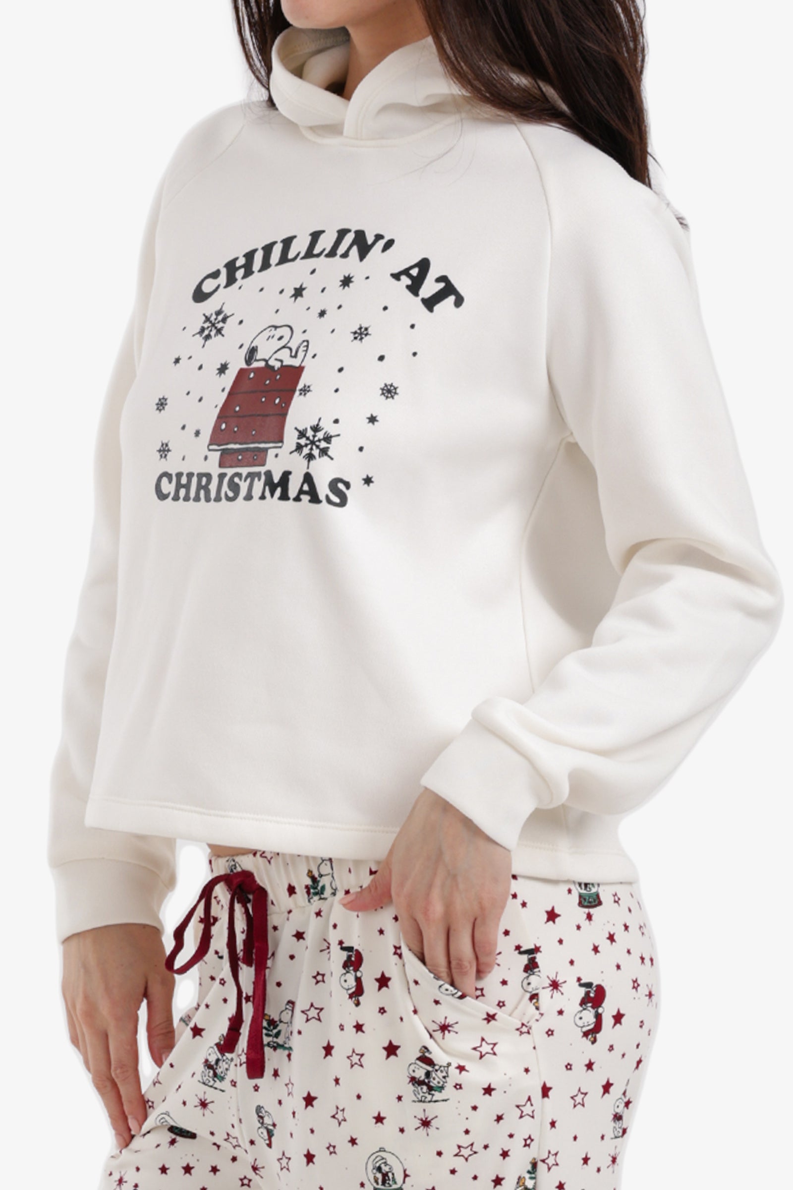 Long Sleeve Hooded Pyjama Set
